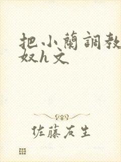 把小兰调教成肉奴h文