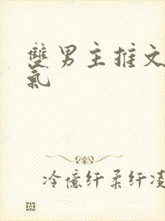 双男主推文一口气