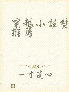 穿越小说双男主推荐