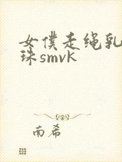 女仆走绳乳夹拉珠smvk封面