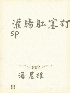 灌肠肛塞打屁股sp