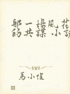 那一场风花雪月的共谋 小说完整