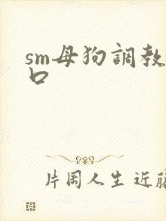 sm母狗调教重口