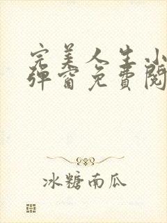 完美人生小说无弹窗免费阅读全文封面