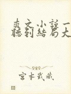 爽文小说一口气听到结局大女主