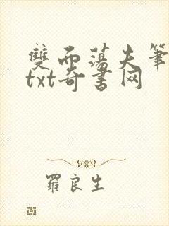 双面荡夫笔趣阁txt奇书网