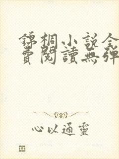 锦桐小说全文免费阅读无弹窗