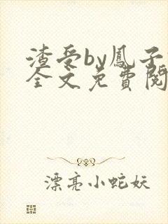 渣受by凤子君全文免费阅读封面