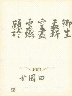 顾云霄孟卿月爱于燃尽新生