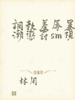 调教羞辱暴露高潮惩罚sm视频