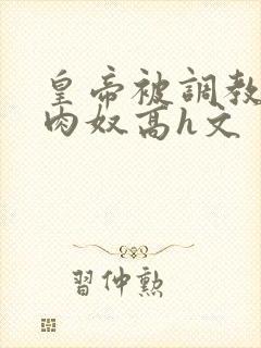 皇帝被调教成大肉奴高h文