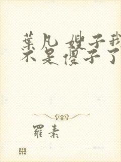 叶凡 嫂子我真不是傻子了