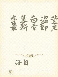 齐慕白温莹小说最新章节免费阅读全封面