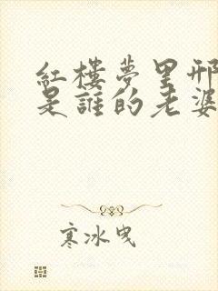 红楼梦里邢夫人是谁的老婆