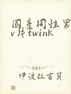 国产同性男男gv片twink