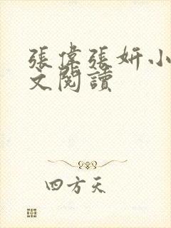 张伟张妍小说全文阅读