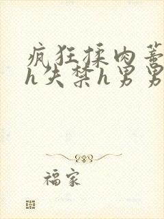 疯狂揉肉蒂高潮h失禁h男男