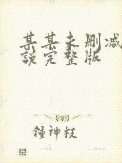 某某未删减版小说完整版