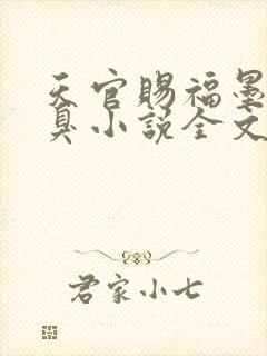 天官赐福墨香铜臭小说全文免费阅读