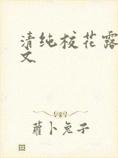 清纯校花露出h文