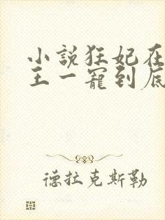 小说狂妃在上邪王一宠到底