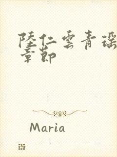 陆仁云青瑶全部章节