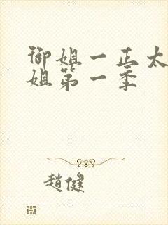 御姐一正太—御姐第一季封面