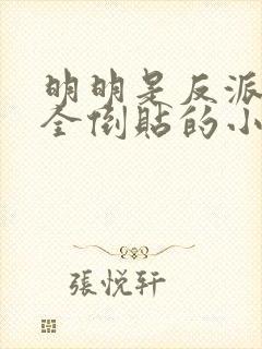 明明是反派女主全倒贴的小说封面