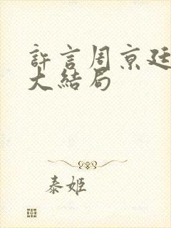 许言周京廷小说大结局封面