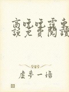 商晚晚霍东铭小说免费阅读笔趣阁