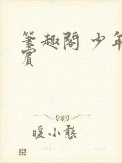 笔趣阁 少年阿宾