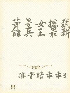 萧晨女总裁的全能兵王最新更新最新章节