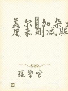 盖尔·加朵大尺度未删减版