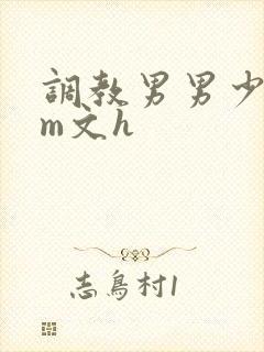 调教男男少年sm文h