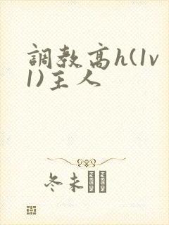 调教高h(1v1)主人