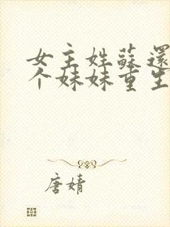 女主姓苏还有一个妹妹重生文