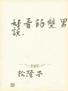 好看的双男主小说.
