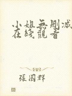 小姐无删减在线在线观看