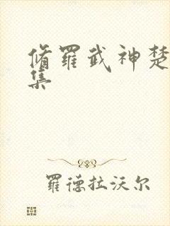 修罗武神楚枫全集封面