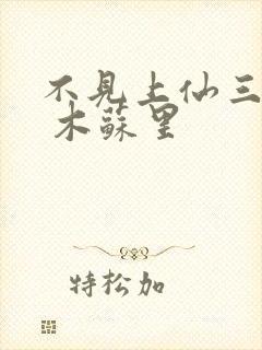 不见上仙三百年 木苏里