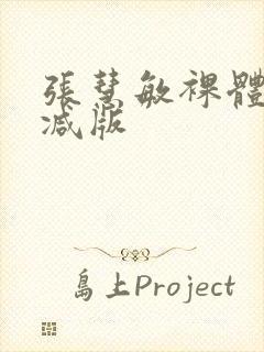 张慧敏裸体无删减版封面