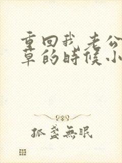 重回我老公当校草的时候小说在线阅读封面