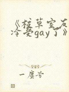 《校草室友被清冷受gay了》封面