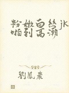 粉嫩白丝jk被啪到高潮