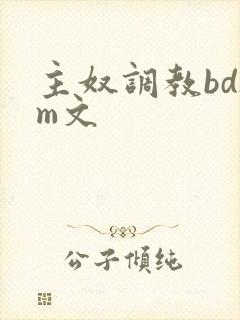 主奴调教bdsm文
