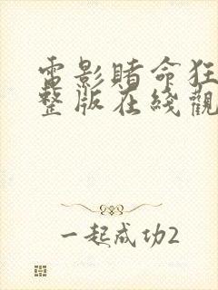 电影赌命狂花完整版在线观看高清