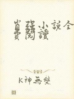 肖强小说全文免费阅读