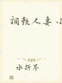 调教人妻 小说