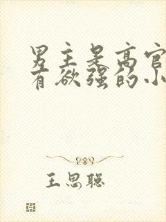 男主是高官且占有欲强的小说