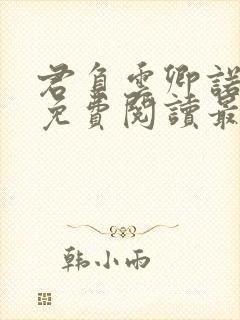 君负云卿诺全文免费阅读最新章节更